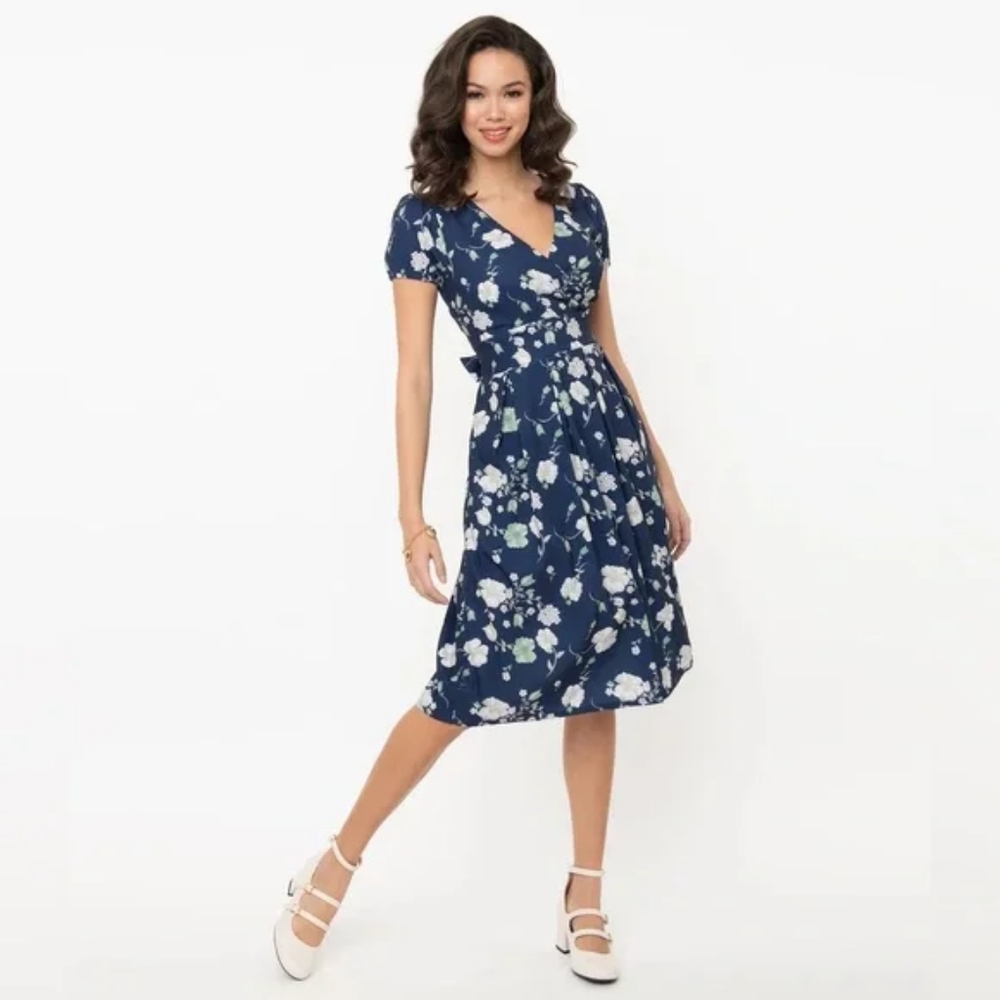 Timeless London Floral Swing Dress